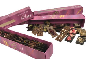 Mini tablettes chocolat assorties